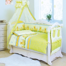 Детское постельное белье Twins Standard Basic 4050-CB-027 Утята зеленый
